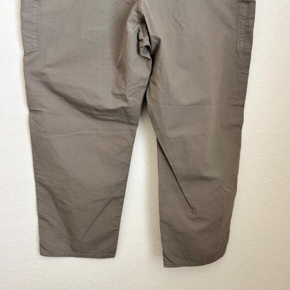 Carhartt B151 Men’s Work Pants 50x32 Brown Loose Fit Canvas Utility - Picture 8 of 15